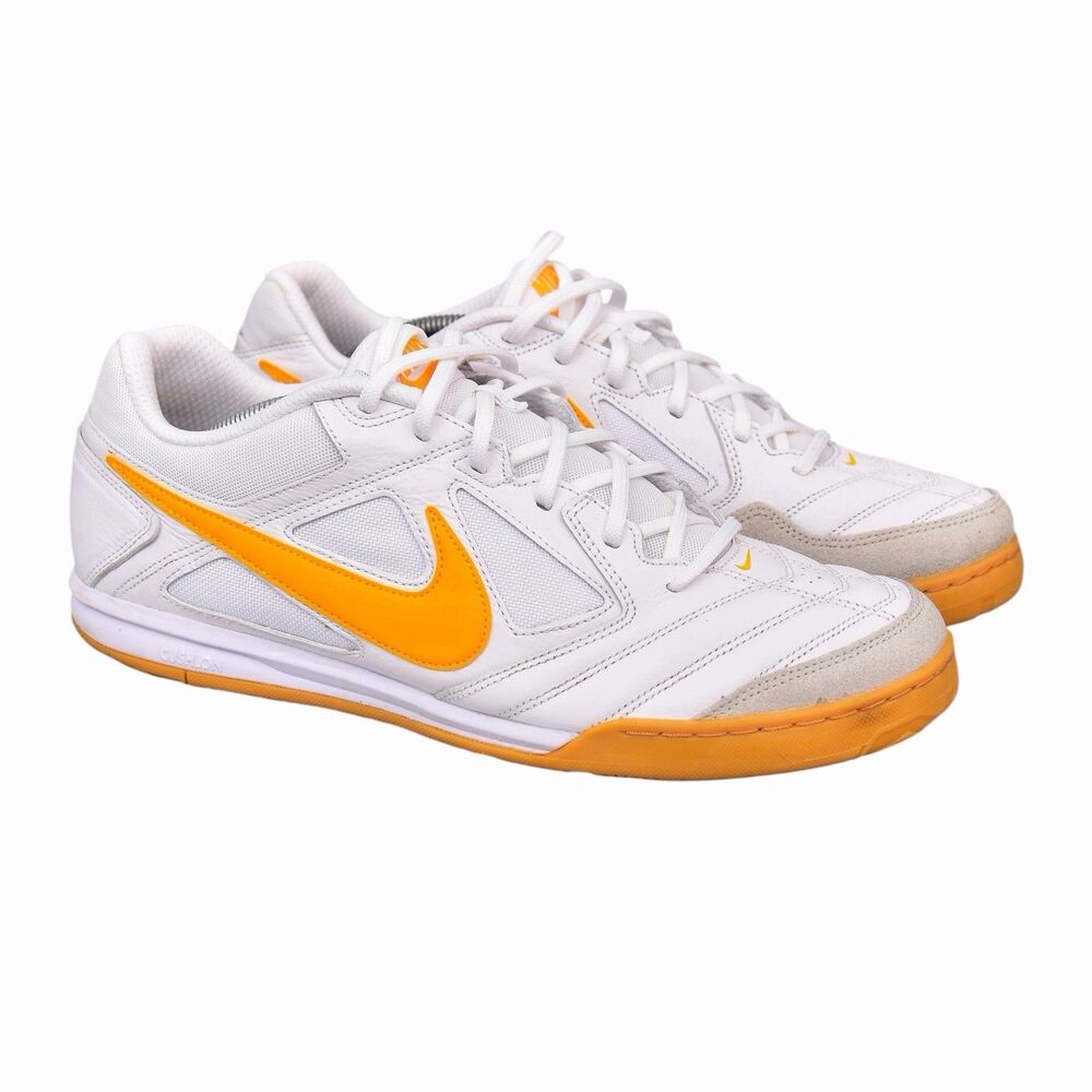 Nike Men's Size 12 Gato Trainers White /University Gold Yellow